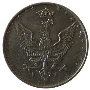 10 Fenigów 1917 - napis blisko obrzeża