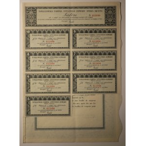 Tomaszowska Fabryka Sztucznego Jedwabiu 1929 120 Złotych