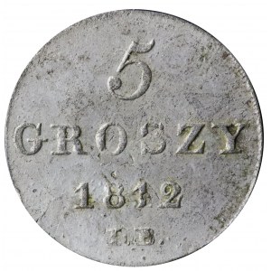 Księstwo Warszawskie, 5 groszy 1812 I.B.
