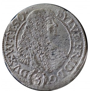 Sylwiusz Fryderyk, 3 krajcary Oleśnica 1675 SP