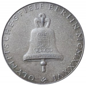 Medal 1936 Olimpiada w Berlinie, SREBRO