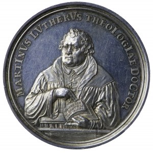Saksonia, medal z 1717