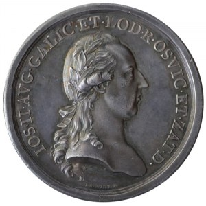 medal upamiętniający rozbiór Polski, 1782