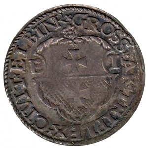 Elbląg trojak 1536, bardzo ładny