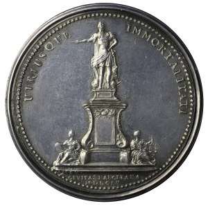 Medal Stanisław Leszczyński BARDZO RZADKI -SREBRO !