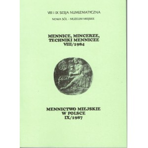Mennice,Mincerze, techniki Mennicze VIII/1984