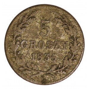 5 groszy 1835, Wolne Miasto Kraków