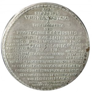 Talar medalowy na pamiątkę Odsieczy Wiedeńskiej 1683