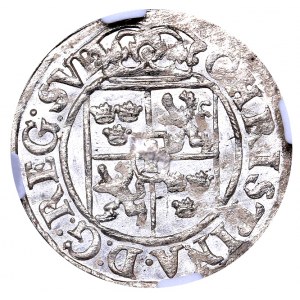 Ryga, Krystyna, półtorak 1644 - NGC MS65