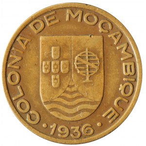 20 Centavos 1936 Mozambik