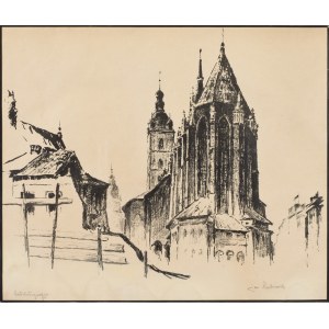 Jan RUBCZAK (1884 - 1934), Kościół Mariacki w Krakowie, 1934 r.