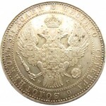 Mikuláš I., 1 1/2 rubľa/10 zlata 1833, Petrohrad - nádhera!