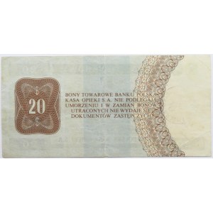 Polska, PeWeX, 20 dolarów 1979, seria HH