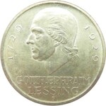 Niemcy, Republika Weimarska, 5 marek 1929 F, Lessing, Stuttgart