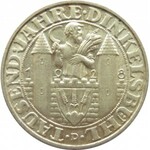 Niemcy, Republika Weimarska, 3 marki 1928 D, Monachium, DINKELSBUHL, rzadkie