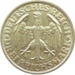 Niemcy, Republika Weimarska, 3 marki 1928 D, Monachium, DINKELSBUHL, rzadkie