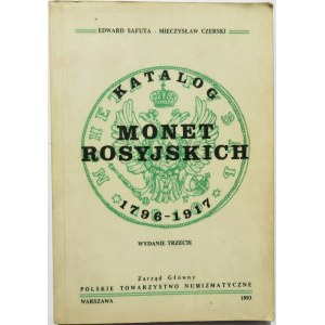 E. Safuta, M. Czerski, Katalog Monet Rosyjskich 1796-1917, Warszawa 1993
