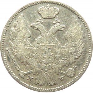 Mikołaj I, 15 kopiejek/1 złoty 1836 MW, Warszawa