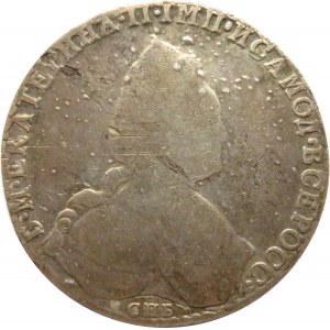 Rosja, Katarzyna II, rubel 1789 SPB J A, Petersburg