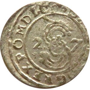 Zygmunt III Waza, ternar (trzeciak), Łobżenica, rzadki (R4!)
