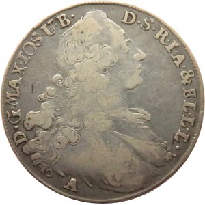 Niemcy, Bawaria, Maksymilian Józef, talar 1771 A, Amberg