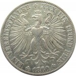Niemcy, Frankfurt, talar 1860, Frankfurt