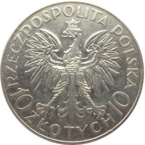 Polska, II RP, 10 złotych 1933, Jan III Sobieski, Warszawa