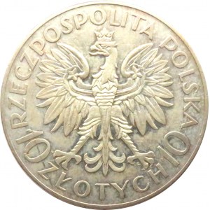 Polska, II RP, 10 złotych 1933, Jan III Sobieski, Warszawa