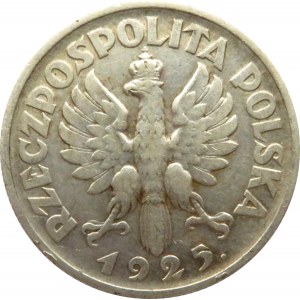 Polska, II RP, Kłosy, 2 złote 1925, Warszawa