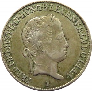 Austria, Ferdynand I, 20 kreuzer (krajcar) 1840 B, Kremnica