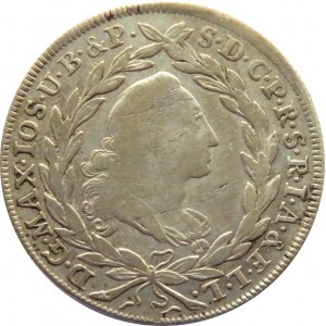 Niemcy, Bawaria, Maksymilian Józef, 20 krajcarów 1771, Monachium