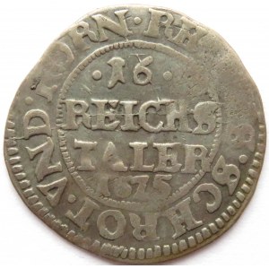 Pomorze, Strzałów, 1/16 talara 1625, Strzałów (Stralsund)