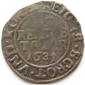 Pomorze, Strzałów, 1/16 talara 1631, Strzałów (Stralsund)