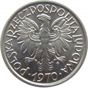 Polska, PRL, Jagody, 2 złote 1970, UNC