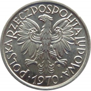 Polska, PRL, Jagody, 2 złote 1970, UNC