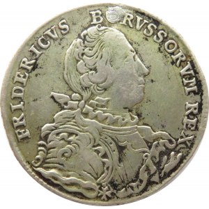 Niemcy, Prusy, Fryderyk, 1/2 talara 1751, Wrocław