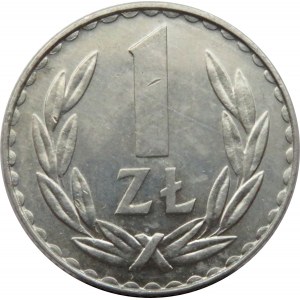Polska, PRL, 1 złoty 1978 ze znakiem mennicy, Warszawa, UNC