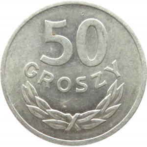 Polska, PRL, 50 groszy 1949, Warszawa