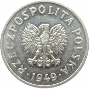 Polska, PRL, 50 groszy 1949, Warszawa