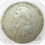 Niemcy, Prusy, Fryderyk Wilhelm III, talar 1802 A, Berlin, PCGS VF30