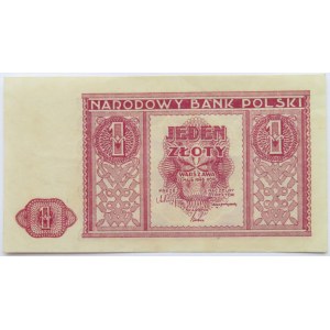 Polska, RP, 1 złotych 1946, bez oznaczenia serii, UNC