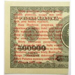 Polska, II RP, bilet zdawkowy 1 grosz 1924, prawa połówka, AC *, UNC