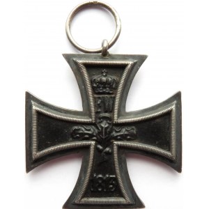 Niemcy, Krzyż żelazny 1914, I wojna światowa, sygnowany LW, wyt. nieznany