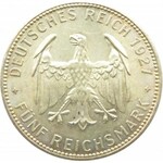 Niemcy, Republika Weimarska, 5 marek 1927 F, 450 lat Uniwersytetu w Tubingen, Stuttgart, rewelacyjny!
