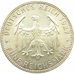 Niemcy, Republika Weimarska, 5 marek 1927 F, 450 lat Uniwersytetu w Tubingen, Stuttgart, rewelacyjny!