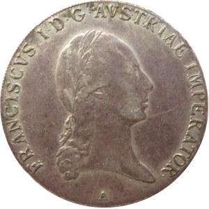 Austria, Franciszek I, 1 talar 1818 A, Wiedeń