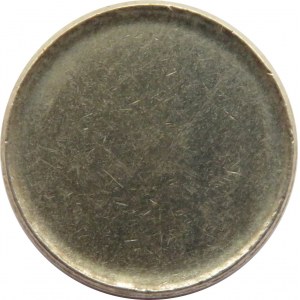 Czysty krążek na monetę, blank, średnica mm, miedzionikiel