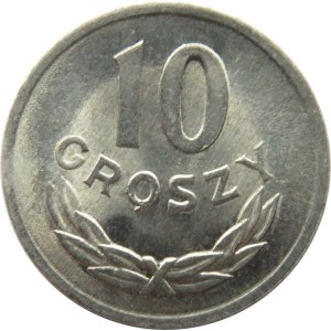 Polska, PRL, 10 groszy 1965, Warszawa, UNC