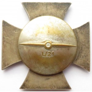 Niemcy, Krzyż żelazny 1939, II wojna światowa, 1 klasa, nakrętka sygn. L/21- stara kopia