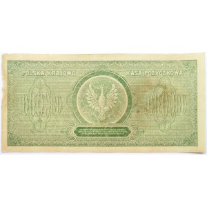 Polska, II RP, 1 milion marek 1923, seria A, ładne
